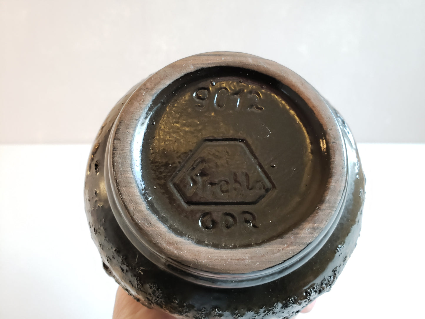 Strehla Fat Lava Vase