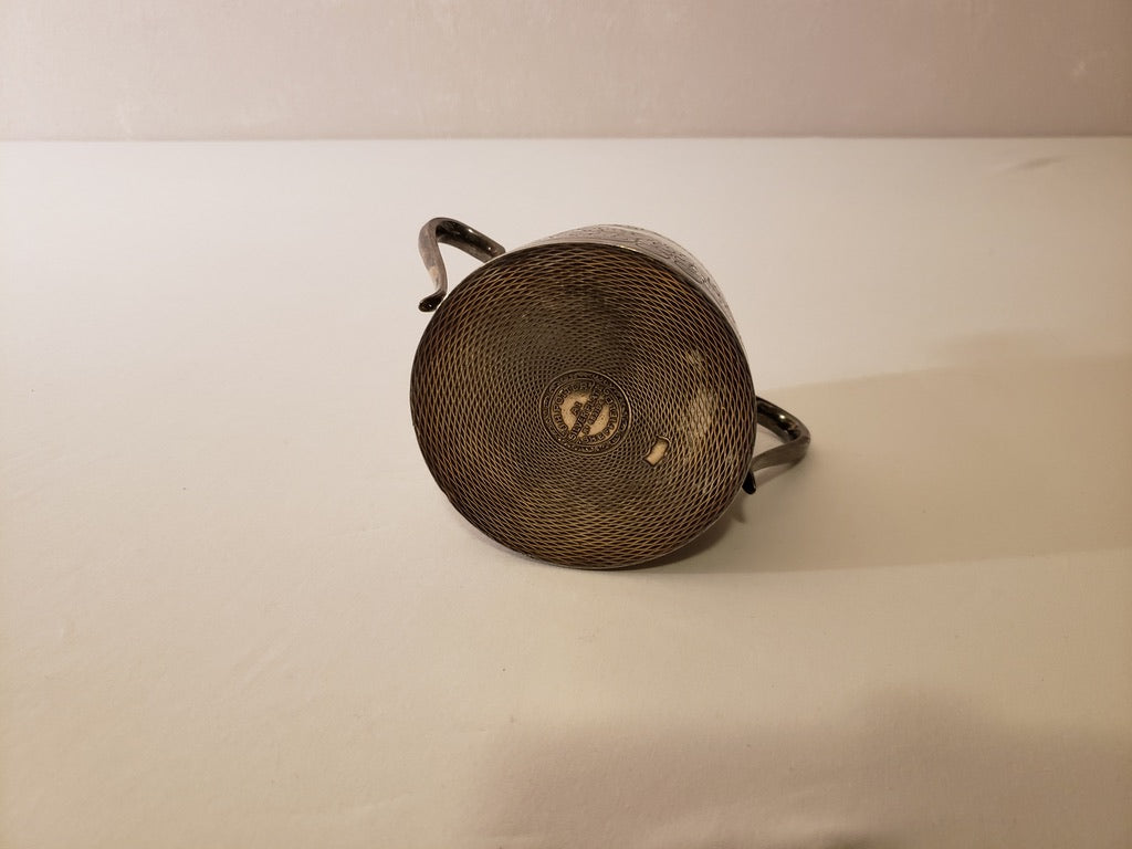 Plate Silver Pot