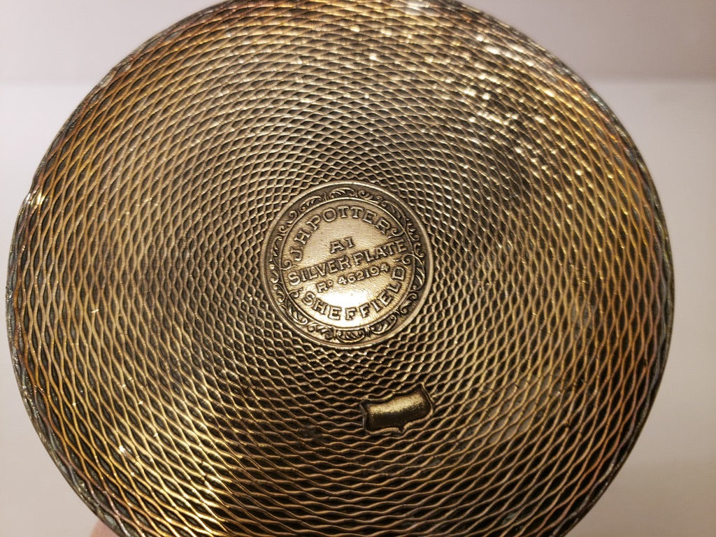Plate Silver Pot