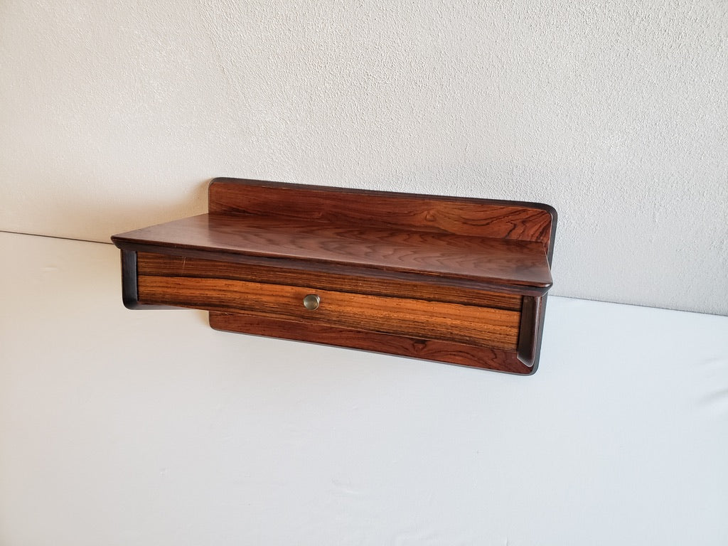 Rosewood Wall Storage/Shelf