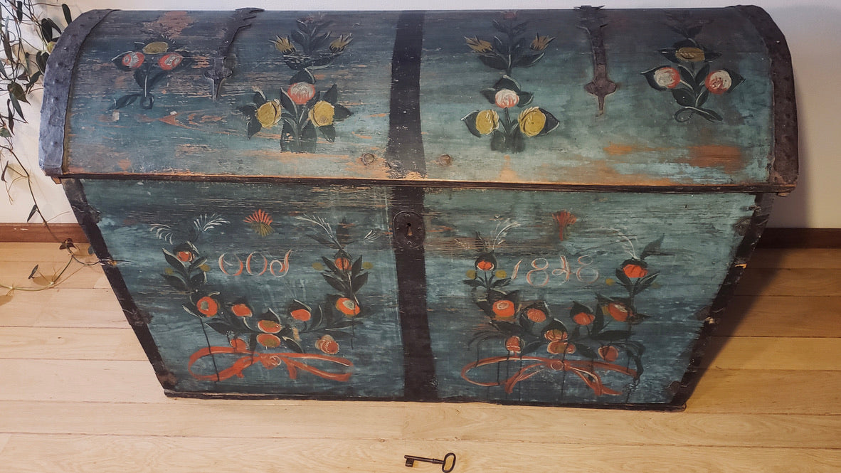 Swedish Dowry Chest c.1849