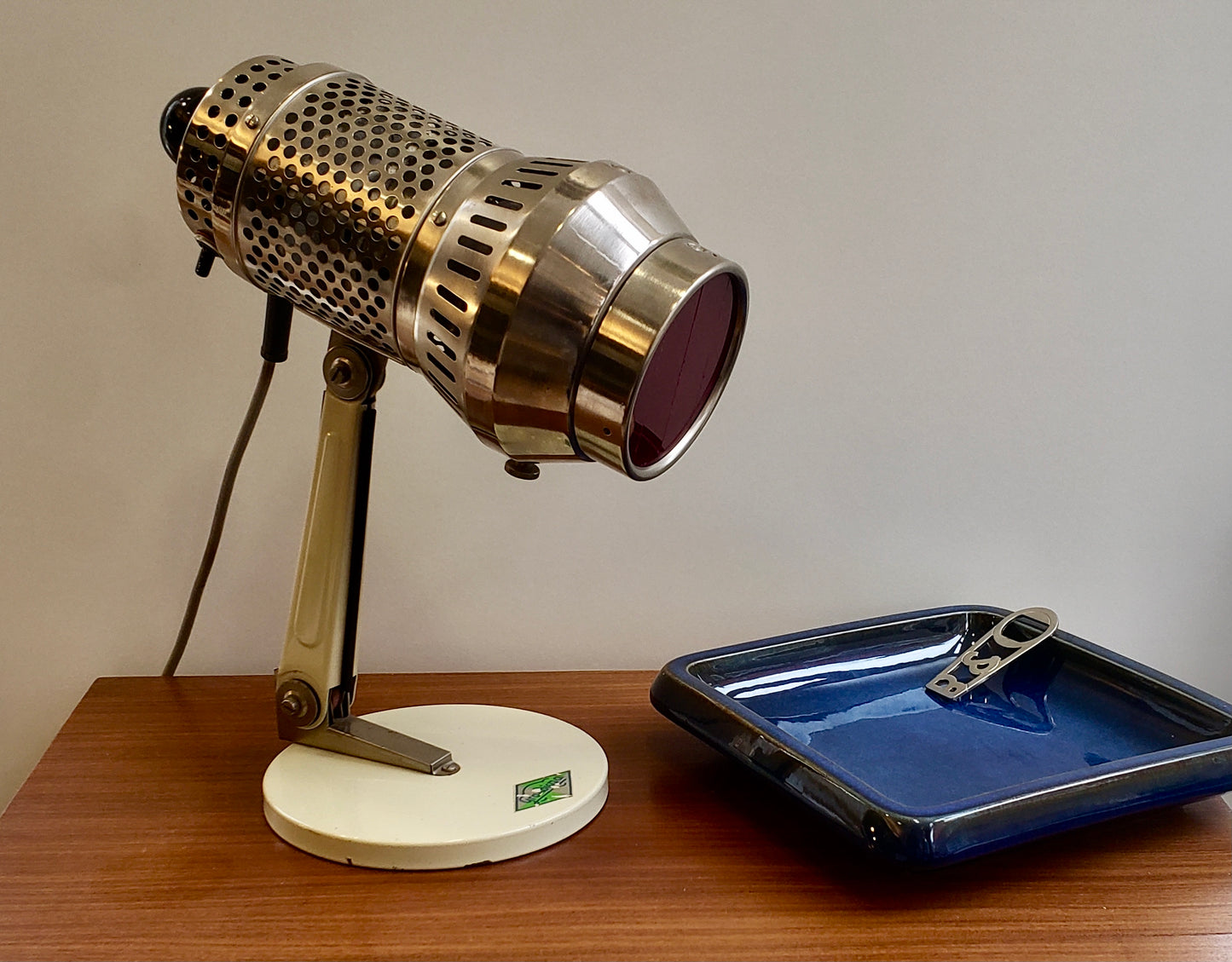 Vintage Steel Lamp. Grandiosa Model 54