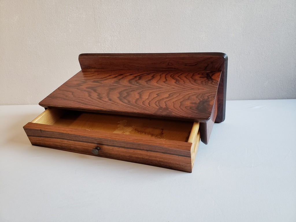 Rosewood Wall Storage/Shelf