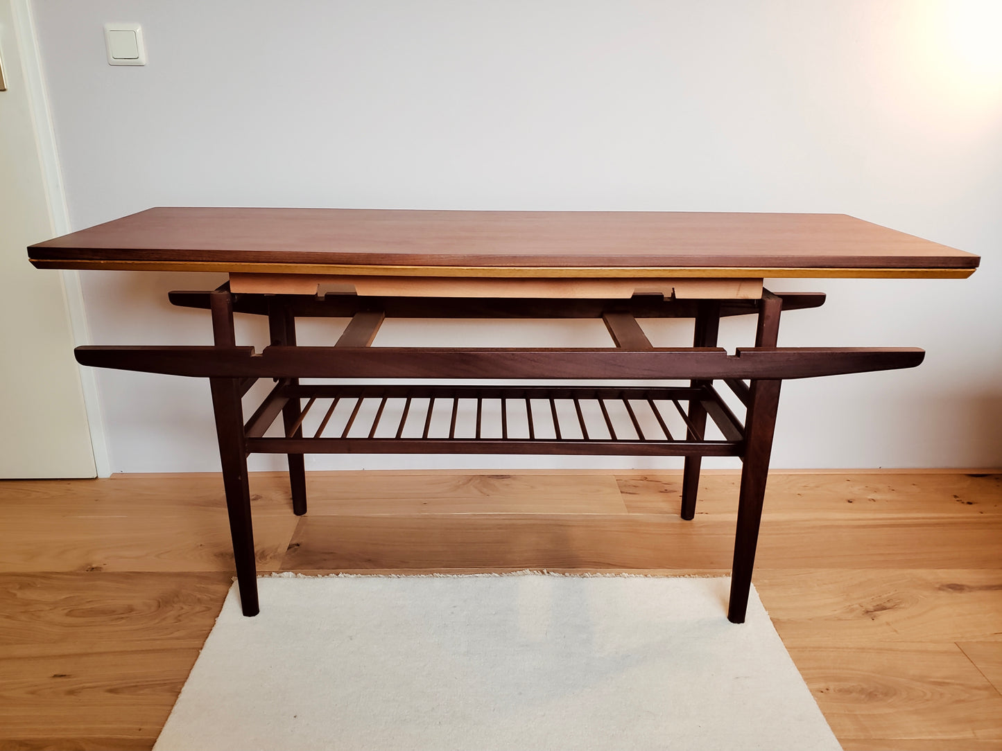Elevator Convertible Coffee Table by Kai Kristiansen
