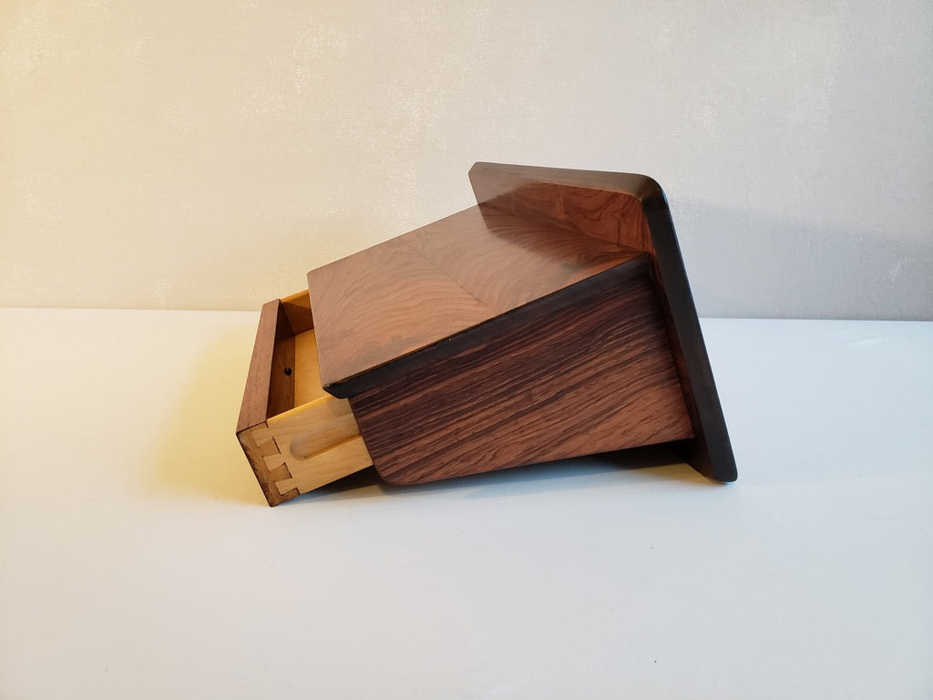 Rosewood Wall Storage/Shelf