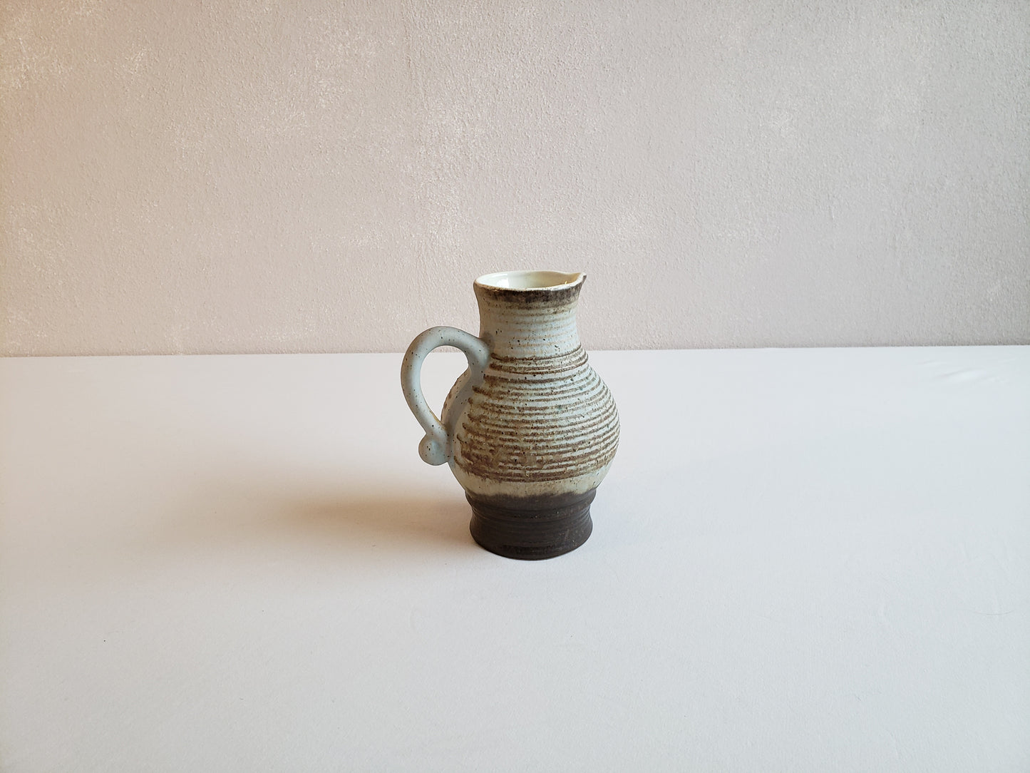 Strehla Keramik Striped Jug