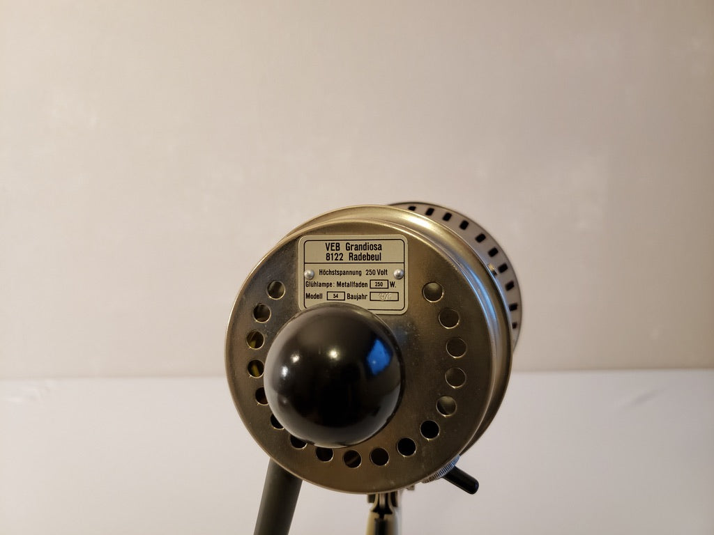Vintage Steel Lamp. Grandiosa Model 54