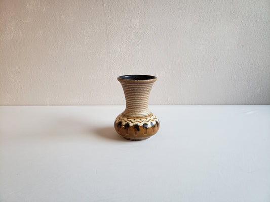 VEB Haldensleben Fat Lava Vase