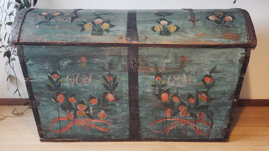 Swedish Dowry Chest c.1849