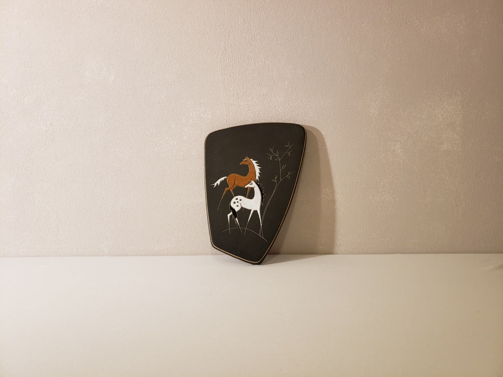 Ruscha Handcrafted Keramik Wall Plate