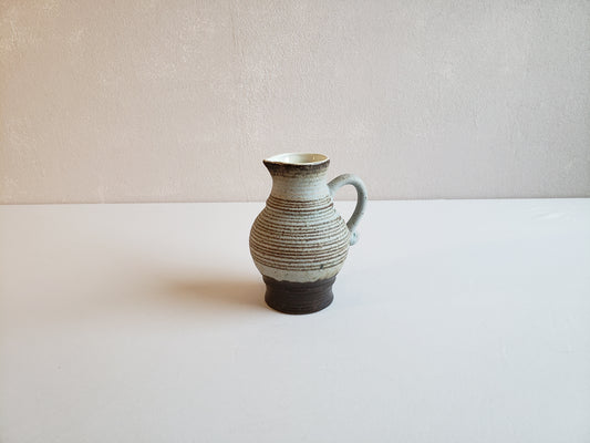Strehla Keramik Striped Jug