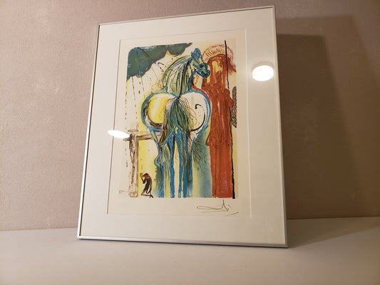 Salvador Dali Lithograph 'Le Centurion' c.1980s.