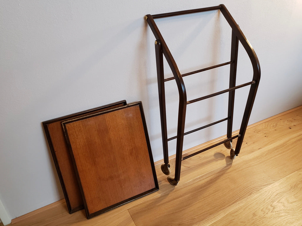 Vintage Swedish Serving Trolley